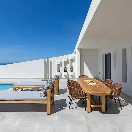 Apartmán La Grande Vue-private Hilltop With Private Pools Vívlos
