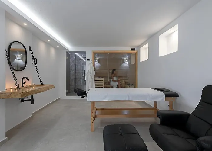 La Grande Vue-private Hilltop With Private Pools 别墅 Vívlos