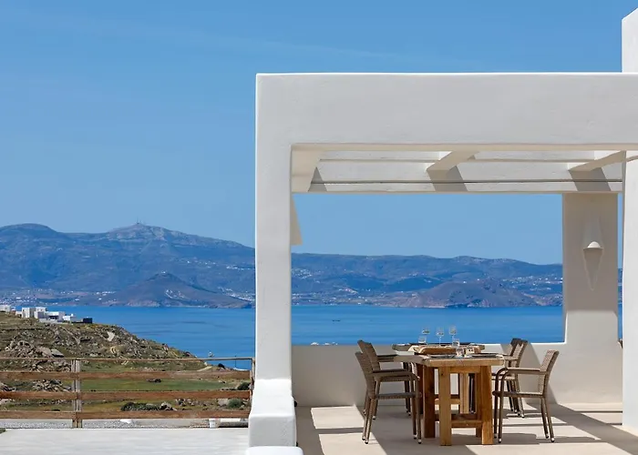 La Grande Vue-private Hilltop With Private Pools 别墅 Vívlos