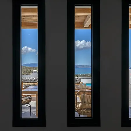 La Grande Vue-private Hilltop With Private Pools Villa Vivlos